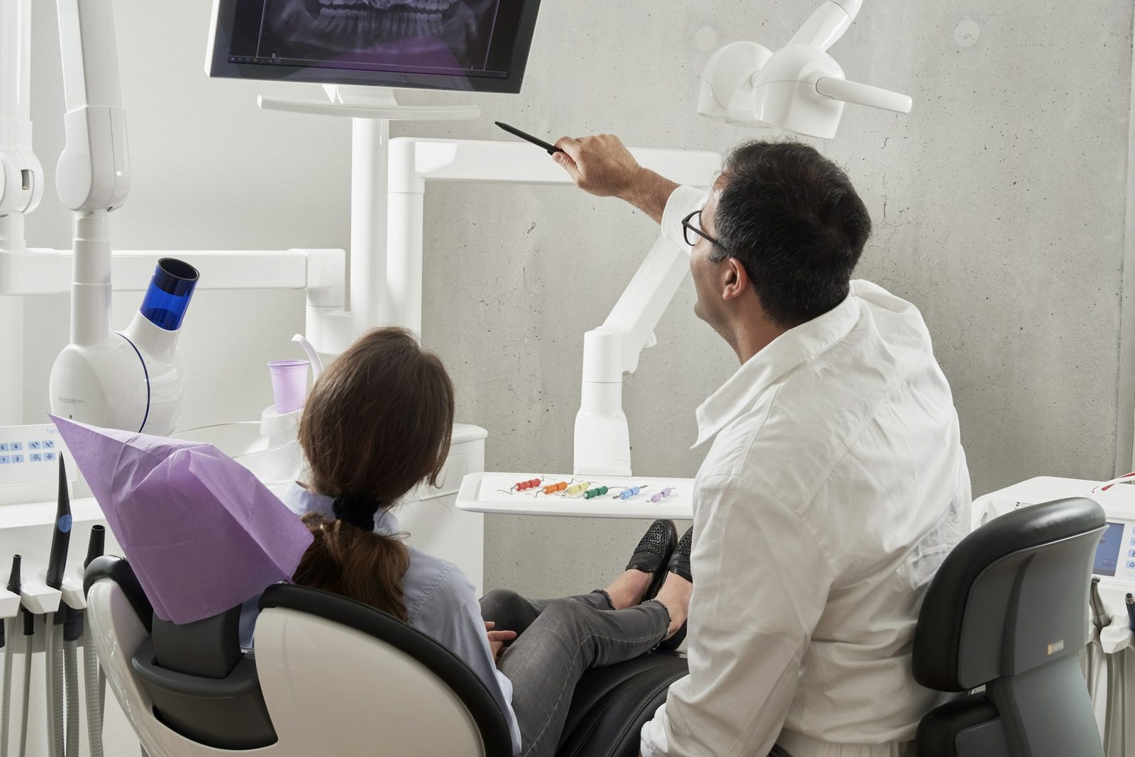 Dentist website demo photography for Northside Dental Studio